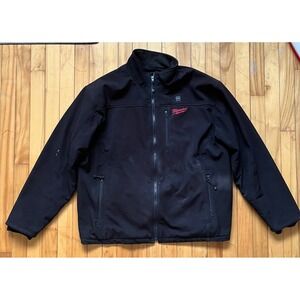 Milwaukee M12 Heated Gear Softshell Jacket Black XXL Work Construction